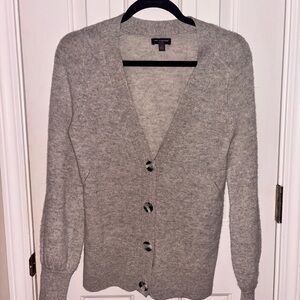 The Limited Heather Gray Cashmere Sweater